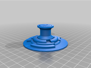 geocaching cap letter-cryptex cryptex puzzle geocache modification 3d print model - Mito3D
