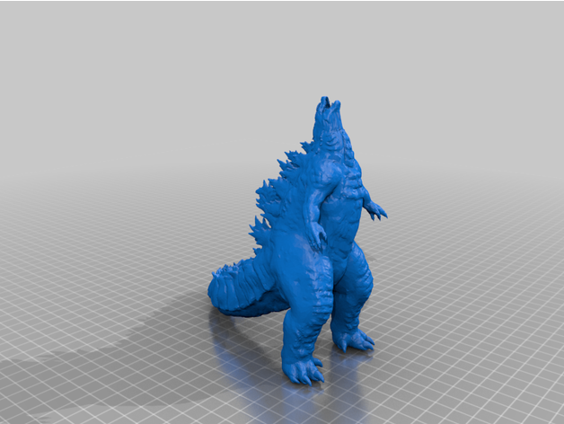Godzilla 2019 Rey monstruos versión kaiju kotm monstruo fresco 3D print model - Mito3D