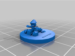 impressão testado David mario kart figura 3d print model - Mito3D