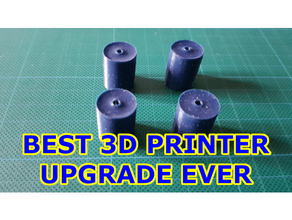 silicone dampers template upgrade printer 3d upgrades ender 3 geeetech a10 3d print model - Mito3D