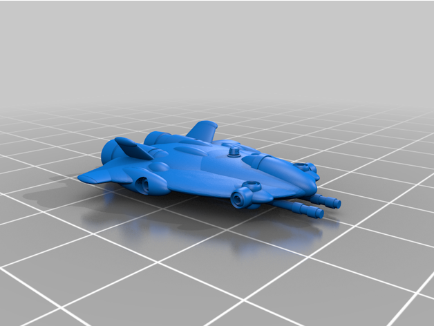 ix 101 tigerray 3D print model - Mito3D