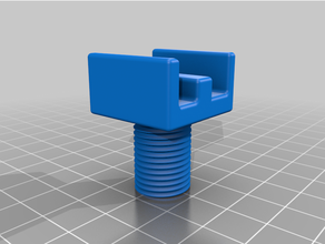 ayarlanabilir ayak 20x20 alüminyum profil 3d print model - Mito3D