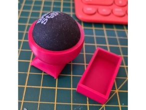 ender 3 v2 squash ball feet ender 3 feet squash ball 3d print model - Mito3D