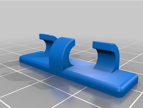 cable clip larger 3d print model - Mito3D