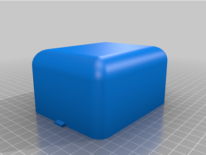 beurre plat boîte 3d print model - Mito3D