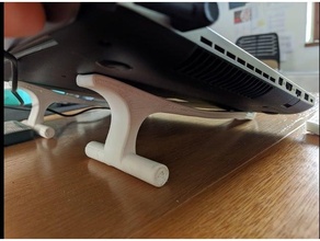 notebook stand simple support 3d print model - Mito3D