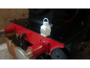 5 pouce jauge br modèle lampe locomotive chemin fer trains vapeur 3d print model - Mito3D
