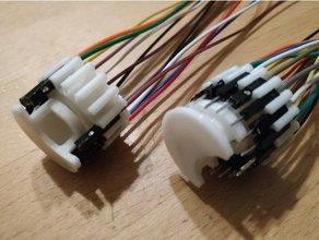 jumper wires holder breadboard bredboard connector cable jumperwire cables wire 3d print model - Mito3D