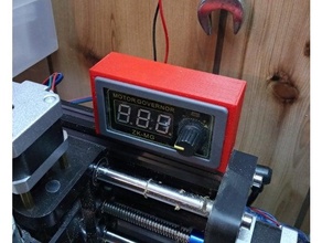 broche vitesse manette boîte cnc 3018 glissement support 3d print model - Mito3D