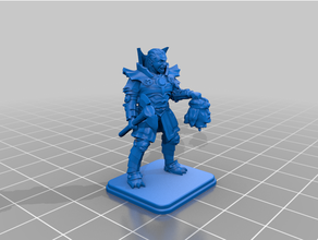 heroquest sl vampire edit 1 fantasy warhammer wizard 3d print model - Mito3D