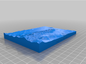 Philmont diş çıkıntı oğlan izcilik Yapabilmek zaman topografik topografya 3d print model - Mito3D