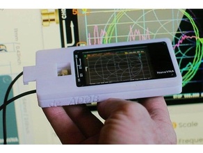 nanovna caso funda presion alivio cajón aficionado radio antena sintonizador 3d print model - Mito3D