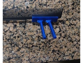 Haarschnitt Kamm Anhang DIY Haarschneider Haare schneiden leiten Schere Werkzeug wahl Kämme 3d print model - Mito3D