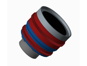 rehouse lense canon fd 50 f14 3d print model - Mito3D