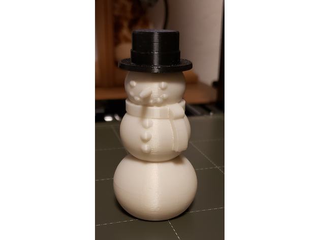 remixar ajustamento boneco neve presente caixa Labirinto enigma 3D print model - Mito3D