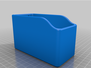 francês grampo bin caixas Frenchcleat garagem armazenamento 3d print model - Mito3D
