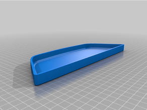 lg insta view fridge drip tray 3d print model - Mito3D