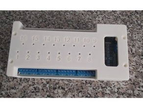 16 channel relay module case 3d print model - Mito3D
