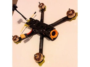 fpv caméra protection drone courses renard 3d print model - Mito3D