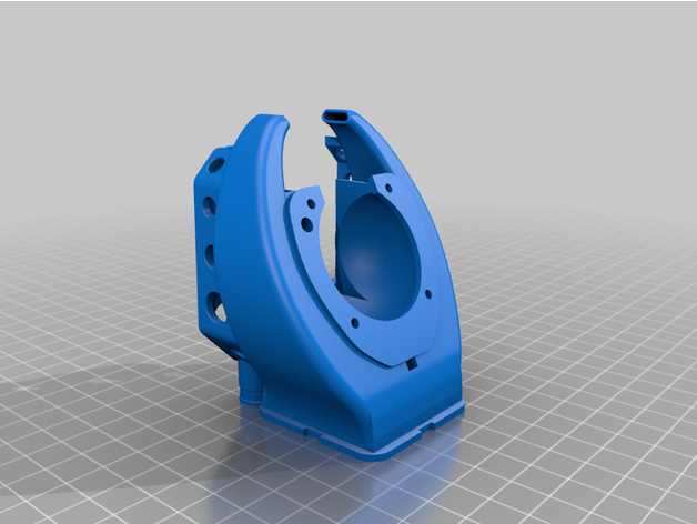 diş hayran kanal ender 3 v2 3v2 3D print model - Mito3D