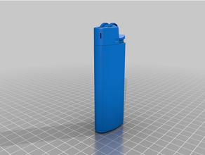 Brikett bic Cosplay Design Makerbot Digitalisierer pla 3d print model - Mito3D