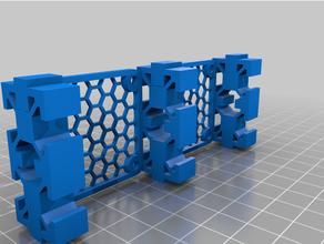 2040 ventilador soporte 3d print model - Mito3D