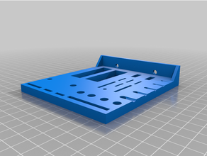 cr10 v2 floating tool tray caddy cr10s cr10v2 creality float holder storage 3d print model - Mito3D
