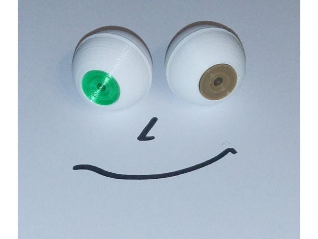bulbi oculari supporto modulare occhio bulbo oculare giocattolo cucina 3D print model - Mito3D
