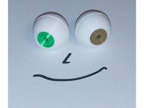 bulbi oculari supporto modulare occhio bulbo oculare giocattolo cucina 3d print model - Mito3D