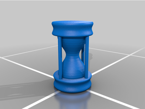 hourglass 3d print model - Mito3D