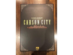 carson city big box insert organiser boardgame inserts board game 3d print model - Mito3D