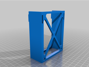 frambuesa pi 2u estante montar caso funda soporte 3d print model - Mito3D