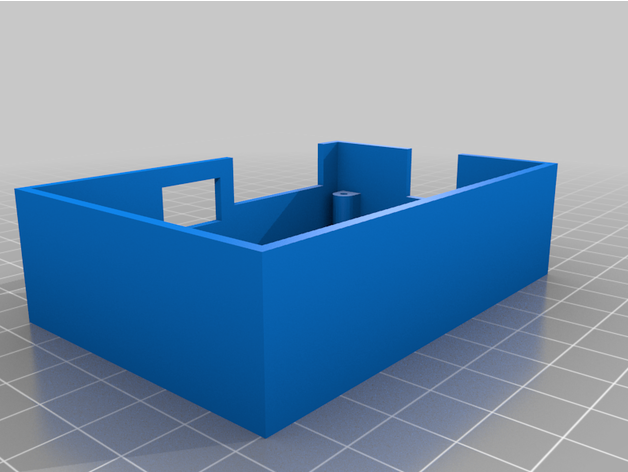 rpi Netzteil v12 Fall Mantel 3D print model - Mito3D