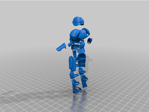 Tomber 3 Vegas combat armure 3d print model - Mito3D