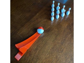 table bowling cadeau ensemble jeu 3d print model - Mito3D