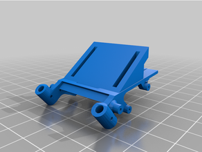 scx24 revised battery mount tray axial crc jeep scx-24 3d print model - Mito3D