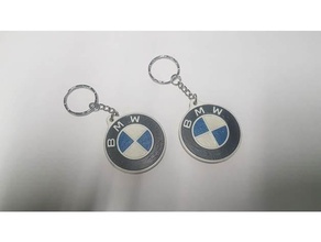 BMW Schlüsselbund nfc Etikett 3d print model - Mito3D