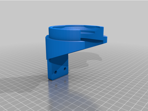 parede suporte astrolux mf01 lanterna 3d print model - Mito3D