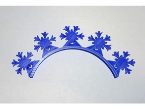 frozen elza headband 3d print model - Mito3D