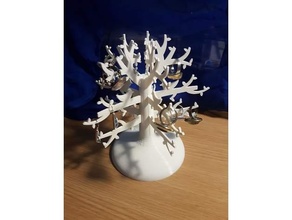 jewelry tree hanger gift holder 3d print model - Mito3D