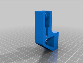 ender 3 v2 filamento guía rail 2020 ender3 ender3v2 extrusora alimentador 3d print model - Mito3D