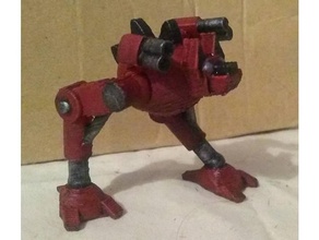 ripper battleshell - scale updated model 3d print model - Mito3D