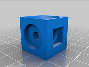 20mm tortura cubo 3d print model - Mito3D