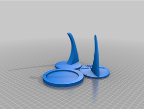 anti gravity Stand cool Geschenk Idee Anzeige Neuheit optisch Illusion Tabelle 3d print model - Mito3D