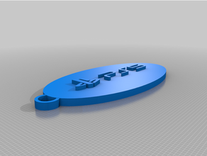 portachiavi ps5 keychain playstation sony 3d print model - Mito3D