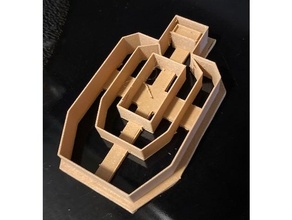 uspsa hedef kurabiye kesici 3d print model - Mito3D
