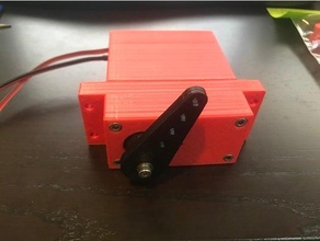1 5 scale rc servo 15 actuator gearbox remote control 3d print model - Mito3D