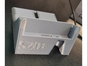 samsung s20+ spigan case - stand 3d print model - Mito3D