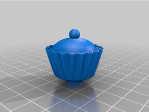 Küche Hilfe Cupcake Rührgerät Geschwindigkeit Knopf 3d print model - Mito3D