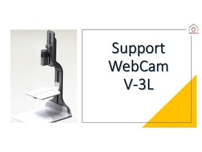 supporto webcam v 3l 3d print model - Mito3D